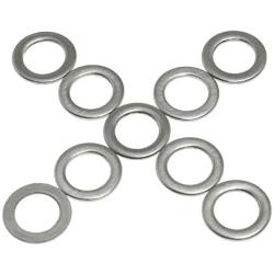 Maxmoral 50PCS 5x8x0.5mm Metal washers Round Washer for RC Cars Replacement of Part 1985