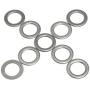 Maxmoral 50PCS 5x8x0.5mm Metal washers Round Washer for RC Cars Replacement of Part 1985