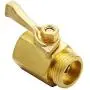 Twinkle Star Super Heavy Duty 3/4'' Brass Shut Off Valve Garden Hose Connector, TWIS3005 Twinkle Star Super Heavy Duty 3/4'' Brass Shut Off Valve Garden Hose Connector, TWIS3005