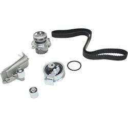 Timing Belt & Water Pump Kit compatible with 2001-2006 Audi VW 1.8L DOHC Turbo