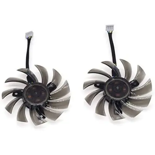 inRobert 75mm GA81S2U DC 12V 0.38A 4Pin Cooler Fan Video Card Fan Replacement for Zotac GTX 970 Dual Fan Graphic Card (DIY Fan) inRobert 75mm GA81S2U DC 12V 0.38A 4Pin Cooler Fan Video Card Fan Replacement for Zotac GTX 970 Dual Fan Graphic Card (DIY Fan)