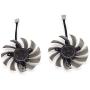 inRobert 75mm GA81S2U DC 12V 0.38A 4Pin Cooler Fan Video Card Fan Replacement for Zotac GTX 970 Dual Fan Graphic Card (DIY Fan)