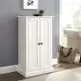 Crosley Furniture Seaside Accent Cabinet, White Crosley Furniture Seaside Accent Cabinet, White