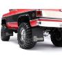 LICHIFIT Rubber Mudguard Front & Back Mud Fender Guard with Metal Stand for TRX4 Blazer K5 RC Car Upgraded Parts