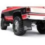 LICHIFIT Rubber Mudguard Front & Back Mud Fender Guard with Metal Stand for TRX4 Blazer K5 RC Car Upgraded Parts