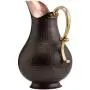CopperBull Heavy Gauge 100% Pure Solid Hammered Copper Moscow Mule Water Pitcher, 70 fl. Oz (Antiqued Copper) CopperBull Heavy Gauge 100% Pure Solid Hammered Copper Moscow Mule Water Pitcher, 70 fl. Oz (Antiqued Copper)