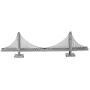Fascinations Metal Earth San Francisco Golden Gate Bridge 3D Metal Model Kit