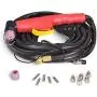 Hyperikon Plasma Cutter Pilot Arc, Dual Voltage 120V 240V, AG 60 Cutting Torch, 5/8 Inch Clean Cut