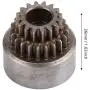 RC Car Clutch Bell, 02023 Metal Clutch Bell (Double Gears) for HSP 94122 Nitro 1/10 Car Drift Vehicle Accessory Parts RC Car Clutch Bell, 02023 Metal Clutch Bell (Double Gears) for HSP 94122 Nitro 1/10 Car Drift Vehicle Accessory Parts