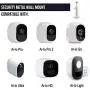 AxPower Metal Wall Mount Adjustable Indoor/Outdoor Aluminium Alloy Security Camera Yard Mount Compatible with Arlo, Arlo Pro 3, Arlo Pro 2, Arlo Ultra, Ring Stick Up Cam (5 Pack, White)