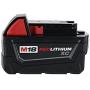 Milwaukee 48-11-1828 M18 XC RED LITHIUM 18-Volt Lithium-ion Cordless Tool Battery ( 2 pack )