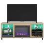 Ameriwood Home Lumina Fireplace TV Stand for TVs up to 70'' (Blonde Oak)