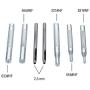 Alapaste Heavy-Duty Snap Fastener Tool Kit 40 Sets Bronze Snap Fastener Tools Leather Button Tool Press Studs with 5 Pieces Fixing and Repairing Tools Snap Installation Set Hand Tools