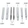 Alapaste Heavy-Duty Snap Fastener Tool Kit 40 Sets Bronze Snap Fastener Tools Leather Button Tool Press Studs with 5 Pieces Fixing and Repairing Tools Snap Installation Set Hand Tools