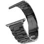 Ayeger Compatible with Apple Watch Band 40mm 38mm Stainless Steel Series 5 /4 /3 /2 /1 Men,Women Compatible iWatch Metal Link Bracelet (Black 40mm 38mm) Ayeger Compatible with Apple Watch Band 40mm 38mm Stainless Steel Series 5 /4 /3 /2 /1 Men,Women Compatible iWatch Metal Link Bracelet (Black 40mm 38mm)