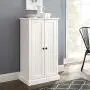 Crosley Furniture Seaside Accent Cabinet, White Crosley Furniture Seaside Accent Cabinet, White