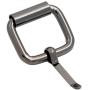 BIKICOCO 4/5 Roller Pin Buckles Handmade Hardware for Bags Leather Belt Webbing Straps, Gunmetal - Pack of 10