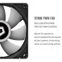 ID-COOLING SE-914-XT-Basic CPU Cooler 126mm Height AM4 CPU Cooler 4 Heatpipes CPU Air Cooler 92mm PWM Fan Air Cooling for Intel/AMD