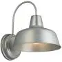 Design House 579383 Mason Industrial Modern 1 Indoor/Outdoor Wall Mount Light with Metal Shade for Porch Entryway Barn, 10 in, Galvanized Design House 579383 Mason Industrial Modern 1 Indoor/Outdoor Wall Mount Light with Metal Shade for Porch Entryway Barn, 10 in, Galvanized