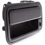 For Chevy K2500 Exterior Door Handle Front Driver Side Textured Black 1988-2000 | With Key Hole| Trim:All Submodels