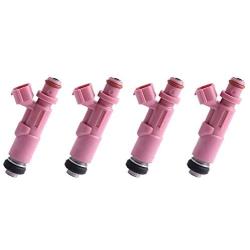 ROADFAR Fuel Injectors Parts, 12 Hole Engine Fuel Injector Kits Fit for 1999 2000 2001 2002 2003 2004 for TOYOTA for Tacoma 1998 1999 2000 for TOYOTA for 4Runner 2.7L 23250-75080,Set of 4