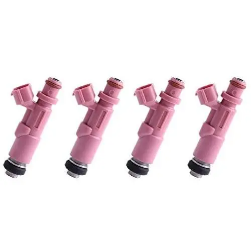 ROADFAR Fuel Injectors Parts, 12 Hole Engine Fuel Injector Kits Fit for 1999 2000 2001 2002 2003 2004 for TOYOTA for Tacoma 1998 1999 2000 for TOYOTA for 4Runner 2.7L 23250-75080,Set of 4