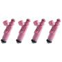 ROADFAR Fuel Injectors Parts, 12 Hole Engine Fuel Injector Kits Fit for 1999 2000 2001 2002 2003 2004 for TOYOTA for Tacoma 1998 1999 2000 for TOYOTA for 4Runner 2.7L 23250-75080,Set of 4
