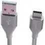Amazon Basics Double Braided Nylon USB-C to USB-A 2.0 Fast Charging Cable, 3A - 10-Foot, Silver Amazon Basics Double Braided Nylon USB-C to USB-A 2.0 Fast Charging Cable, 3A - 10-Foot, Silver