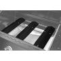 Gloryshine Heavy Duty Adjustable Porcelain Steel Heat Plate Shield, Heat Tent, Flavorizer Bar, Burner Cover, Flame Tamer for Gas Grill, Extends from 11.75'' up to 21'' L (3-Pack)