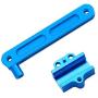 ZYCST Alloy Steering Part Servo Saver Complete for FY-01/02/03/04/05 / Wltoys 12428/12423 RC Car Metal Universal Upgrade Steering Assembly