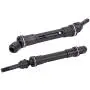 RC Car Drive Shaft, Metal Front Rear Drive Shaft Transmission Shaft Accessory Parts Compatible with Traxxas Slash Huan Qi 727 Truck Car(Front)