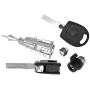 beler 5pcs Car Door Lock Cylinder Key Kit Fit for VW Jetta MK5 2006-2012 1KD800375E