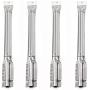 Hongso 14 3/8 Inch Burner Tubes Replacement Part for Charbroil 463420507 463420508 463420509 463420511 463440109 463441312 463441514 463461613 Stainless Steel Gas Grill, G431-0300-W2, 4-Pack SBE491