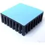 Easycargo 10pcs 25mm Heatsink Kit 25x25x10mm + 3M 8810 Thermal Conductive Adhesive Tape, Cooler Aluminum Heat Sink for Cooling Raspberry Pi 4 GPU IC Chips LED (25mmx25mmx10mm)