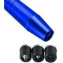 Abfer 5'' Heavy Weighted Shifter Knob, Aluminum Alloy Car Gear Lever Stick Shift Handle Fit Most Automatic Manual Vehicle (Blue)