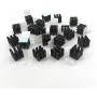 Easycargo 20pcs 10mm Heatsink Kit + pre Applied 3M 8810 Thermal Conductive Adhesive Tape, Cooler Aluminum Heat Sink Set for Cooling GPU IC Chips VRAM VGA RAM (20pcs 10x10x10mm Black) Easycargo 20pcs 10mm Heatsink Kit + pre Applied 3M 8810 Thermal Conductive Adhesive Tape, Cooler Aluminum Heat Sink Set for Cooling GPU IC Chips VRAM VGA RAM (20pcs 10x10x10mm Black)