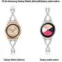V-MORO Silver Band Compatible with Galaxy Watch Active 40mm Bands Women 20mm Bling Jewelry Bangle Metal Stainless Steel Bracelet for Samsung Galaxy Watch Active 40mm/Galaxy Watch 42mm SM-R810 V-MORO Silver Band Compatible with Galaxy Watch Active 40mm Bands Women 20mm Bling Jewelry Bangle Metal Stainless Steel Bracelet for Samsung Galaxy Watch Active 40mm/Galaxy Watch 42mm SM-R810