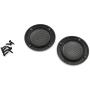 ZYAMY 2pcs Speaker Net Cover High-Grade Car Home Mesh Enclosure Speakers with Mounting Screws Plastic Frame Metal Iron Wire Grilles