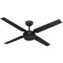 Hunter Fan Company 59235 Hunter 54'' Chronicle Matte Black Ceiling Fan with Wall Control, Large Hunter Fan Company 59235 Hunter 54'' Chronicle Matte Black Ceiling Fan with Wall Control, Large