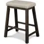 New Classic Furniture Derby Counter Table & 4 Stool Set, Chocolate