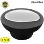 Universal Pot Lid Replacement Knobs Pan Lid Holding Handles (3 Pcs) Black