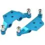 Ctzrzyt Metal Full Set Upgrade Parts Shock Absorber for Wltoys 1/28 K969 K979 K989 K999 P929 P939 Rc Car Parts,Blue