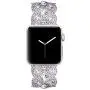 VIQIV Bling Bands for Compatible with Apple Watch 40mm 44mm Iwatch Series 6 5 4, Diamond Rhinestone Stainless Steel Metal Bracelet Wristband Strap for Women VIQIV Bling Bands for Compatible with Apple Watch 40mm 44mm Iwatch Series 6 5 4, Diamond Rhinestone Stainless Steel Metal Bracelet Wristband Strap for Women