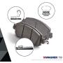 Wagner MX1108 Semi-Metallic Disc Brake Pad Set