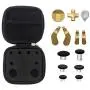E-MODS GAMING 13 in 1 Metal Thumbsticks, D-Pads and Paddles with Tools for Elite Controller Series 2 Xbox One Elite- Gold