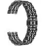 TRUMiRR Band for Galaxy Watch3 45mm Men, 22mm Solid Metal Stainless Steel Watchband Butterfly Buckle Strap Bracelet for Samsung Galaxy Watch 3 45mm / Galaxy Watch 46mm / Gear S3 Smartwatch