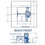 Beach Front All Cedar Wooden Swing Set