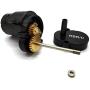 JVSISM for WPL D12 1/10 RC Truck Car Upgrade Parts Metal Transmission Gearbox Gear Box with Metal Gear Set Accessories,Titanium
