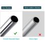 StrawExpert Set of 16 Reusable Stainless Steel Straws with Travel Case Cleaning Brush Silicone Tips Eco Friendly Extra Long Metal Straws Drinking for 20 24 30 oz Tumbler