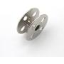 KUNPENG -#150971001 Metal BOBBINS for Brother LS2-B837,LS2-B837-5,LT2-B837, LT2-B837-300,LT2-B838, LT2-B838-5. (50)